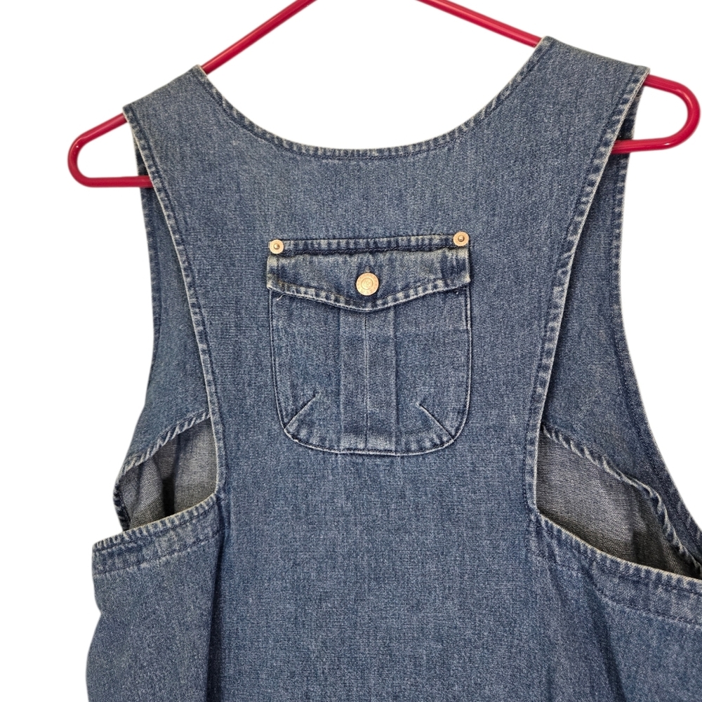 Casey & Max Denim Maxi Dress Sze Medium - Picture 8 of 9